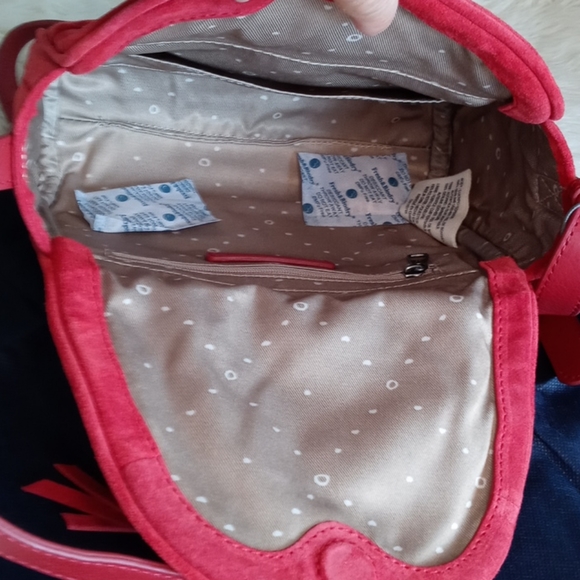 Lucky Brand Small Red Lura Crossbody - Picture 7 of 8